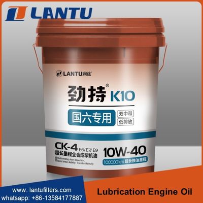 Dầu bôi trơn xe tải LANTU Nhà máy OEM cung cấp Dầu động cơ Diesel tổng hợp đầy đủ SAE 10W-40